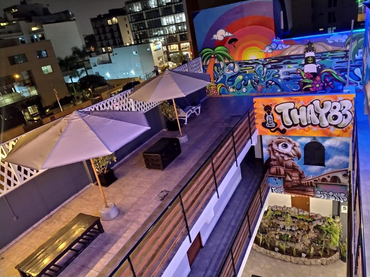Hostel Thay83 Miraflores Lima Exterior foto
